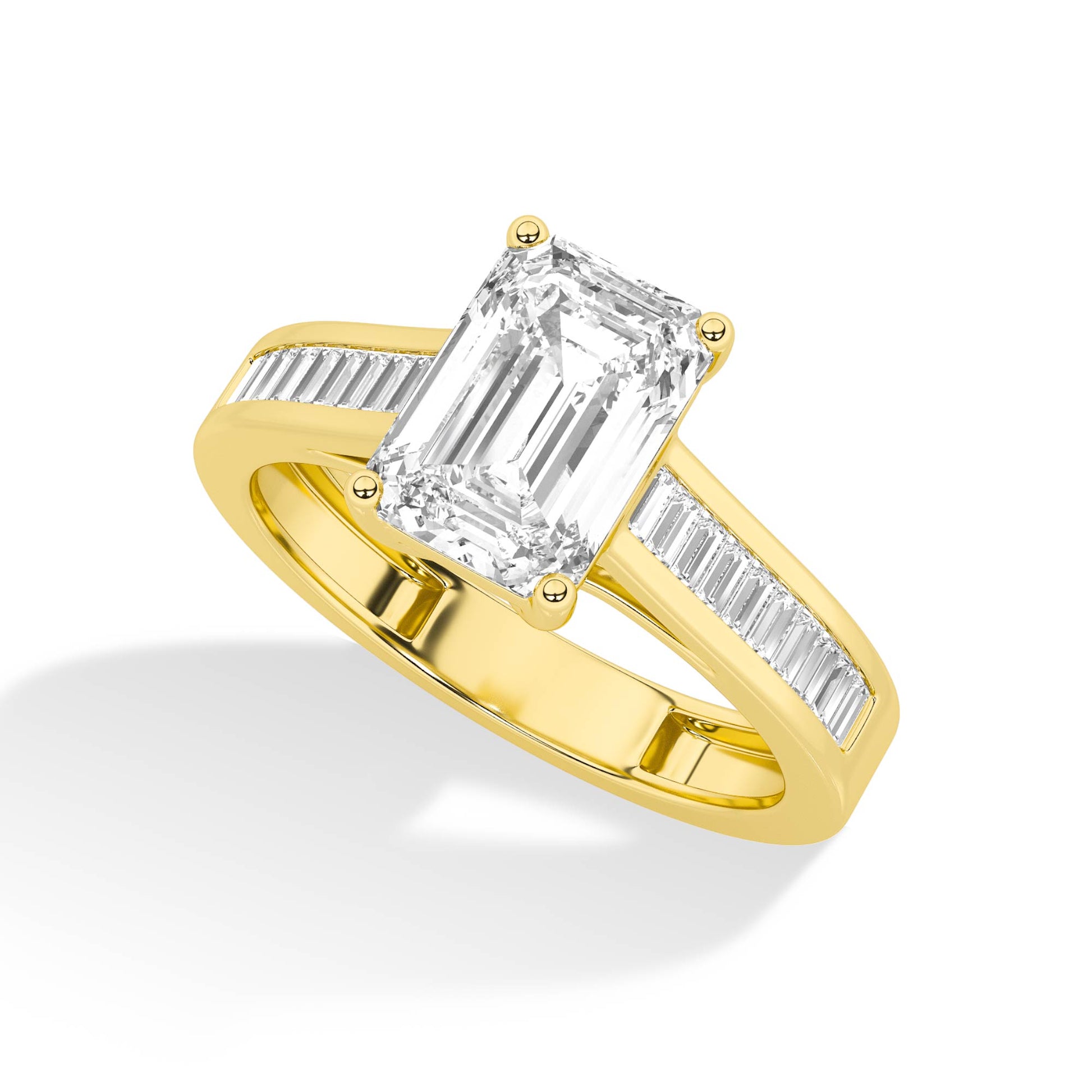 LR68698 lab-grown diamond ring