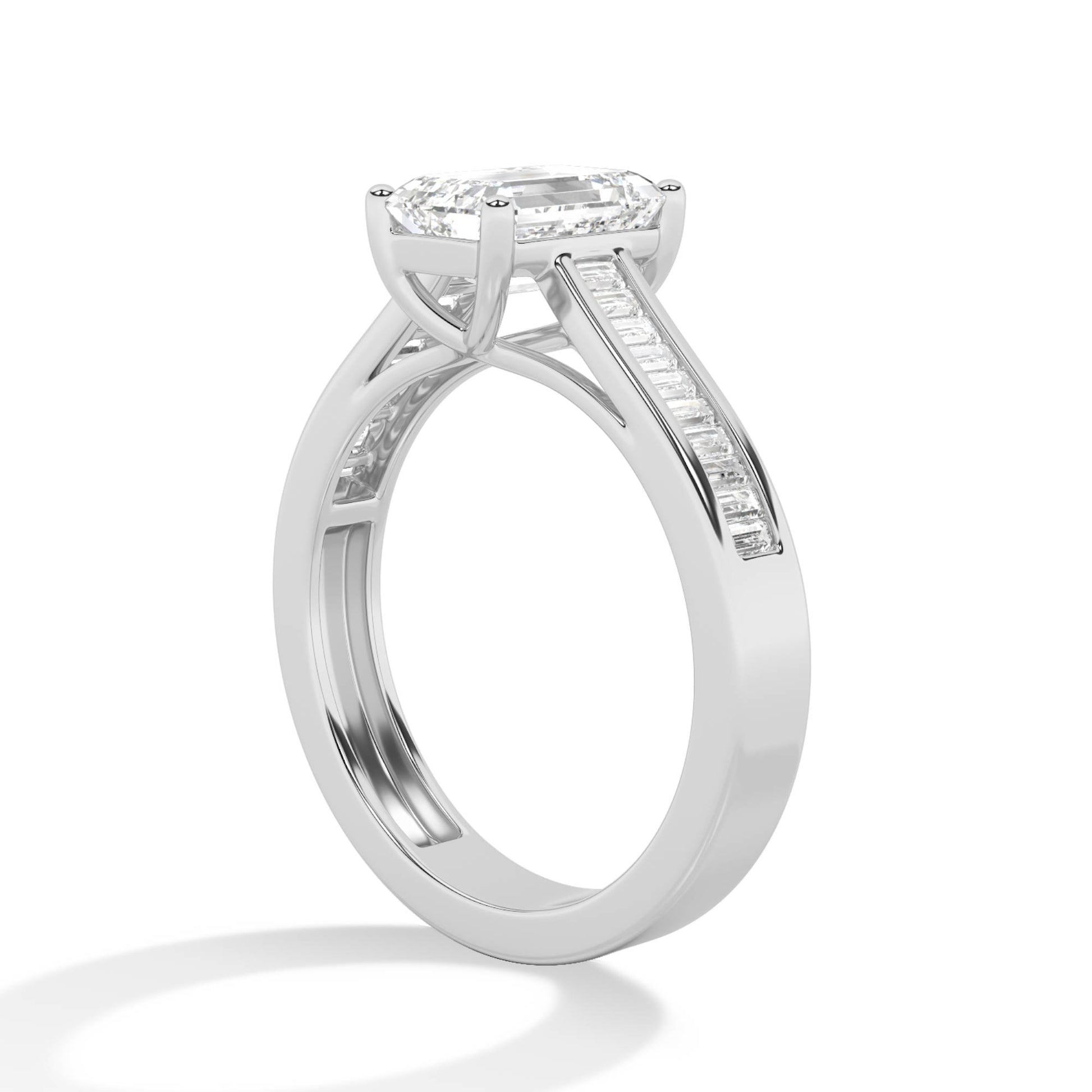 LR68698 lab-grown diamond ring
