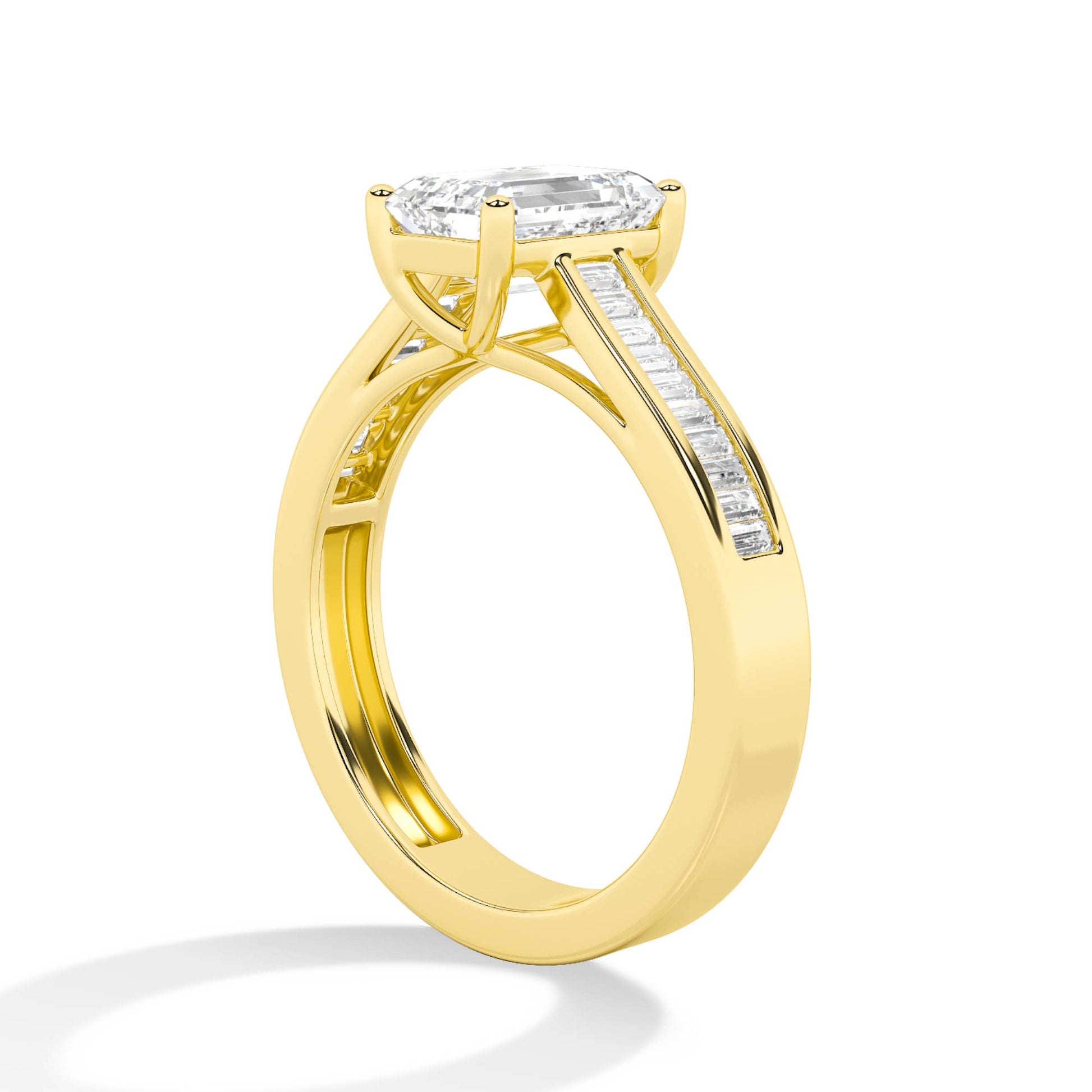 LR68698 lab-grown diamond ring