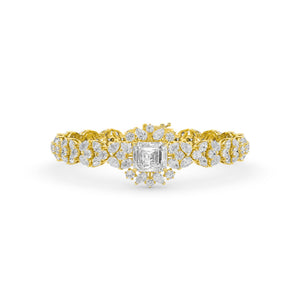 18K Lab-Grown Diamond Bracelet – MLB00544 - Yellow Gold