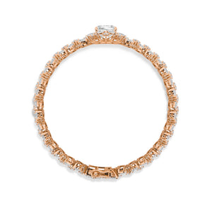 18K Lab-Grown Diamond Bracelet – MLB00544 - Rose Gold