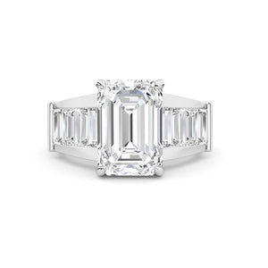 18K Lab-Grown Diamond Ring – MLR00287-1 - White Gold