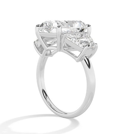 18K Lab-Grown Diamond Ring – MLR00288-1 - White Gold