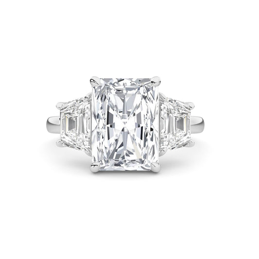 18K Lab-Grown Diamond Ring – MLR00288 - White Gold