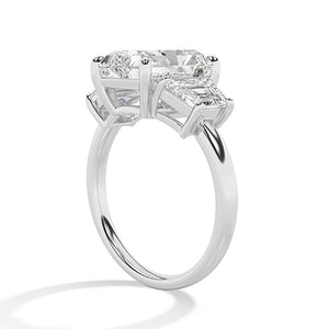18K Lab-Grown Diamond Ring – MLR00288 - White Gold