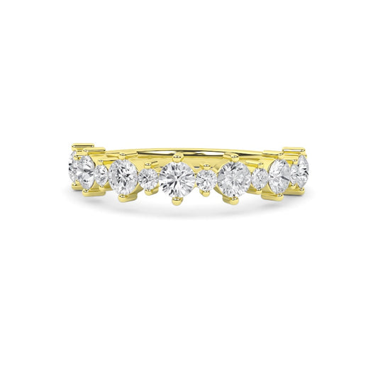 18K Lab-Grown Diamond Ring – MLR00533 - Product view