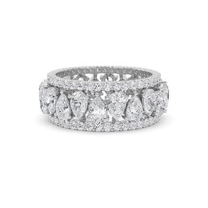 18K Lab-Grown Diamond Ring – MLR00535 - Product view