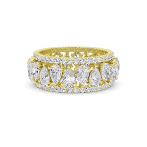 18K Lab-Grown Diamond Ring – MLR00535 - Product view