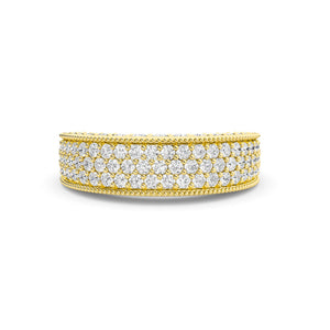 Round LG Diamond Ring – MLR00536 - Yellow Gold
