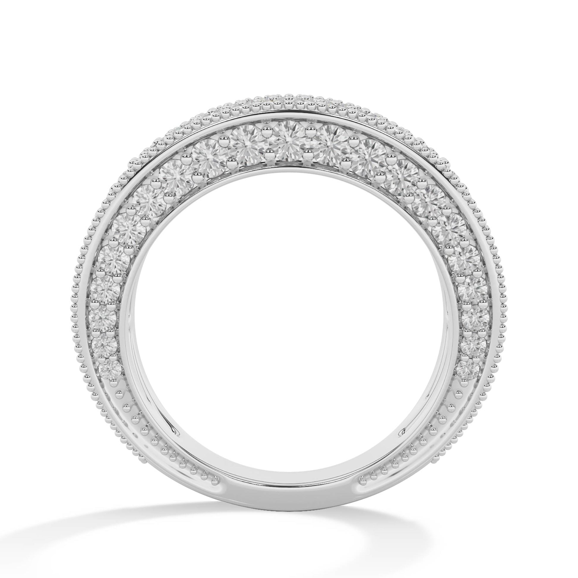 Round LG Diamond Ring – MLR00536 - White Gold