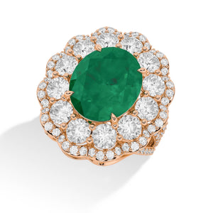 Round LG Diamond Ring