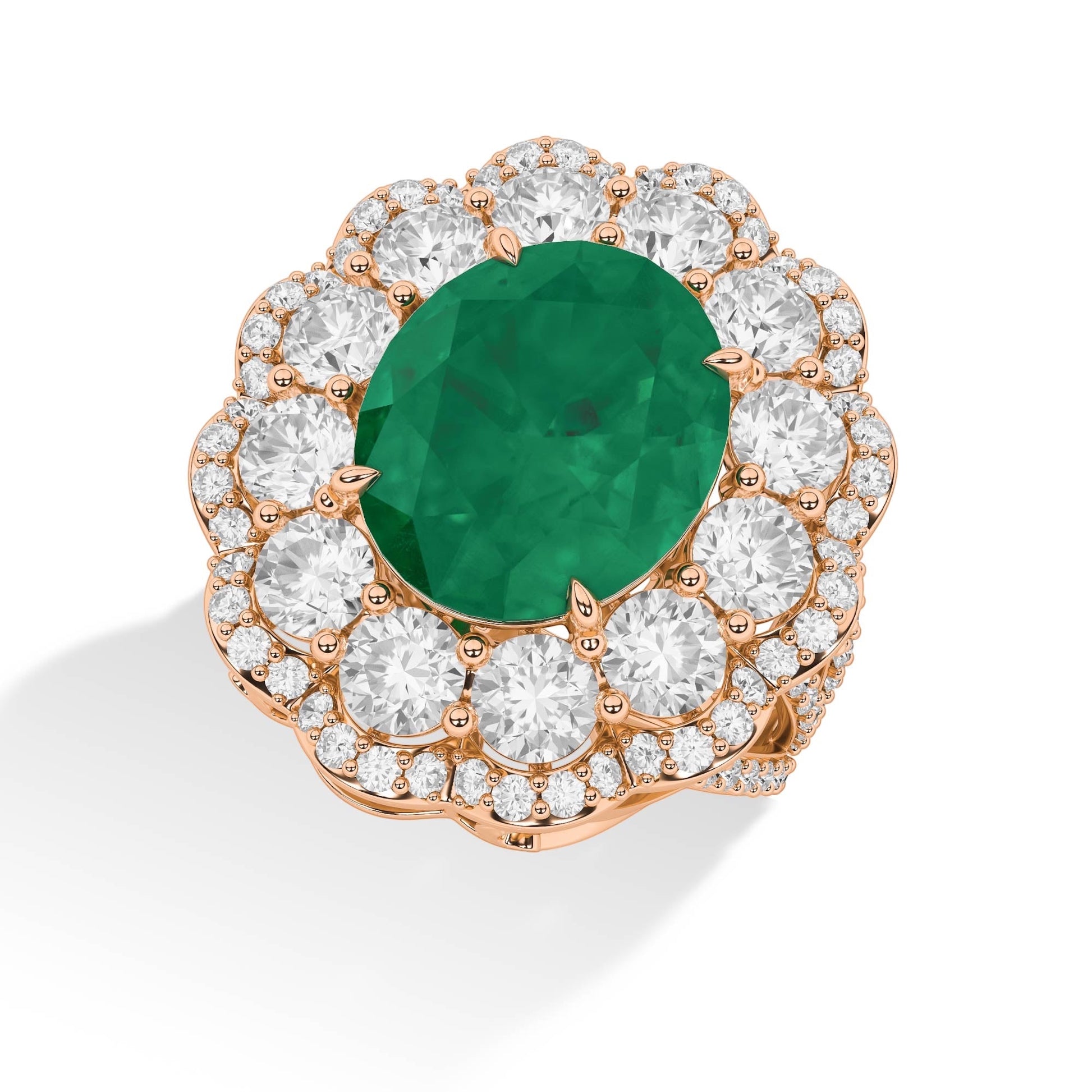 Round LG Diamond Ring