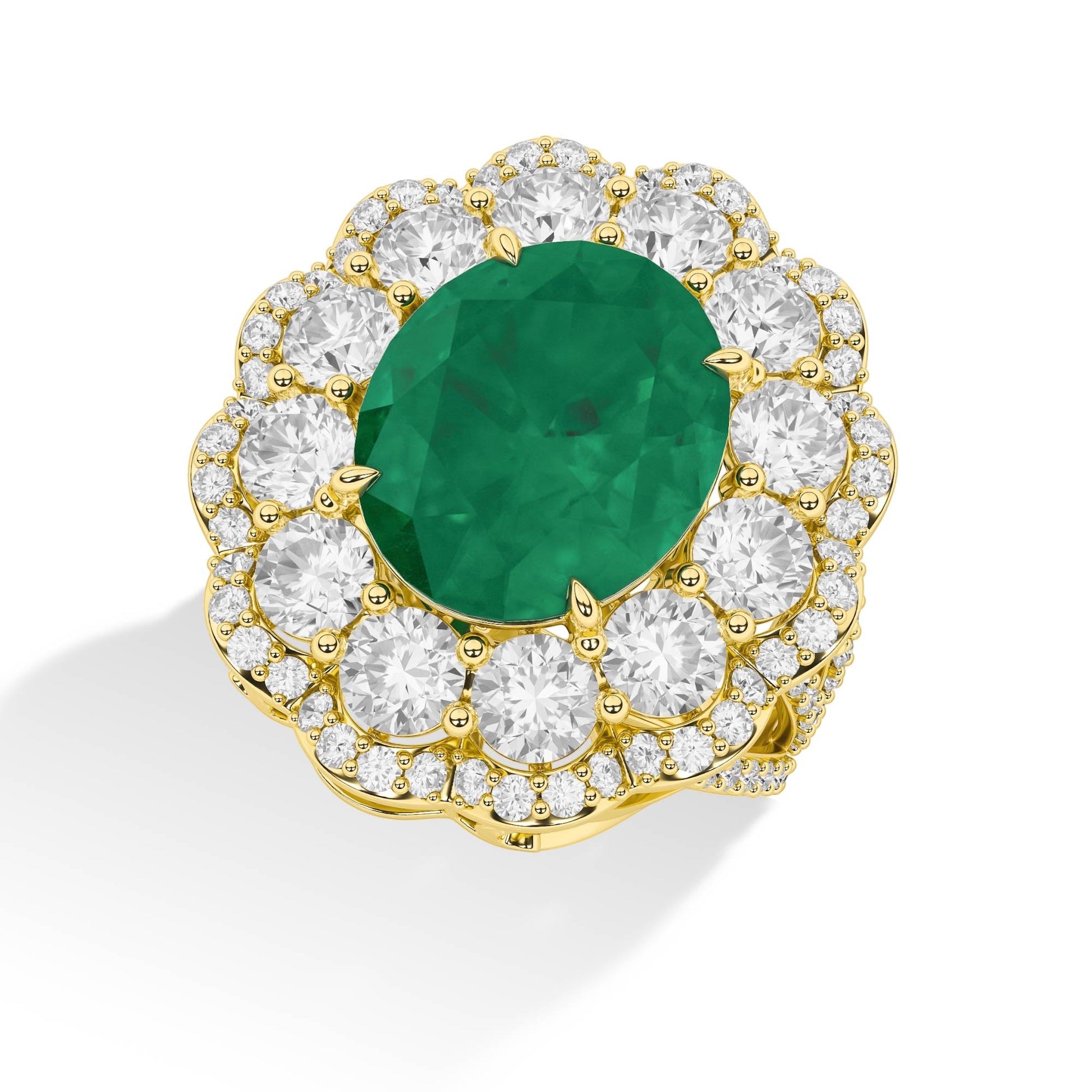 Round LG Diamond Ring