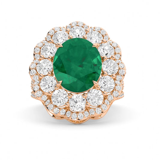 Round LG Diamond Ring