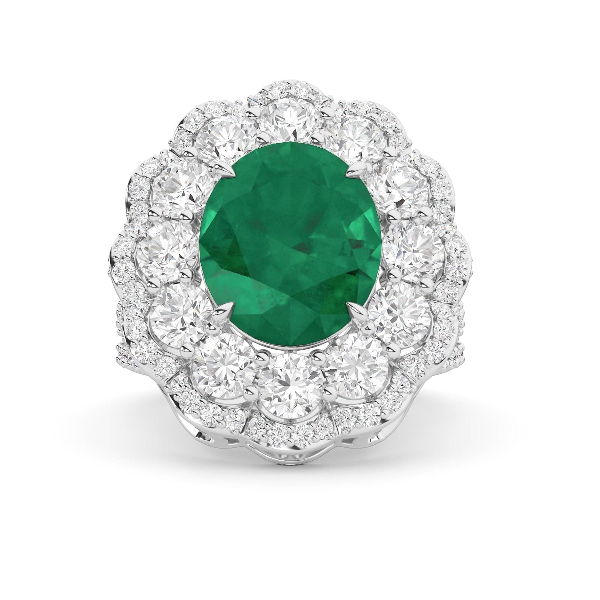 Round LG Diamond Ring