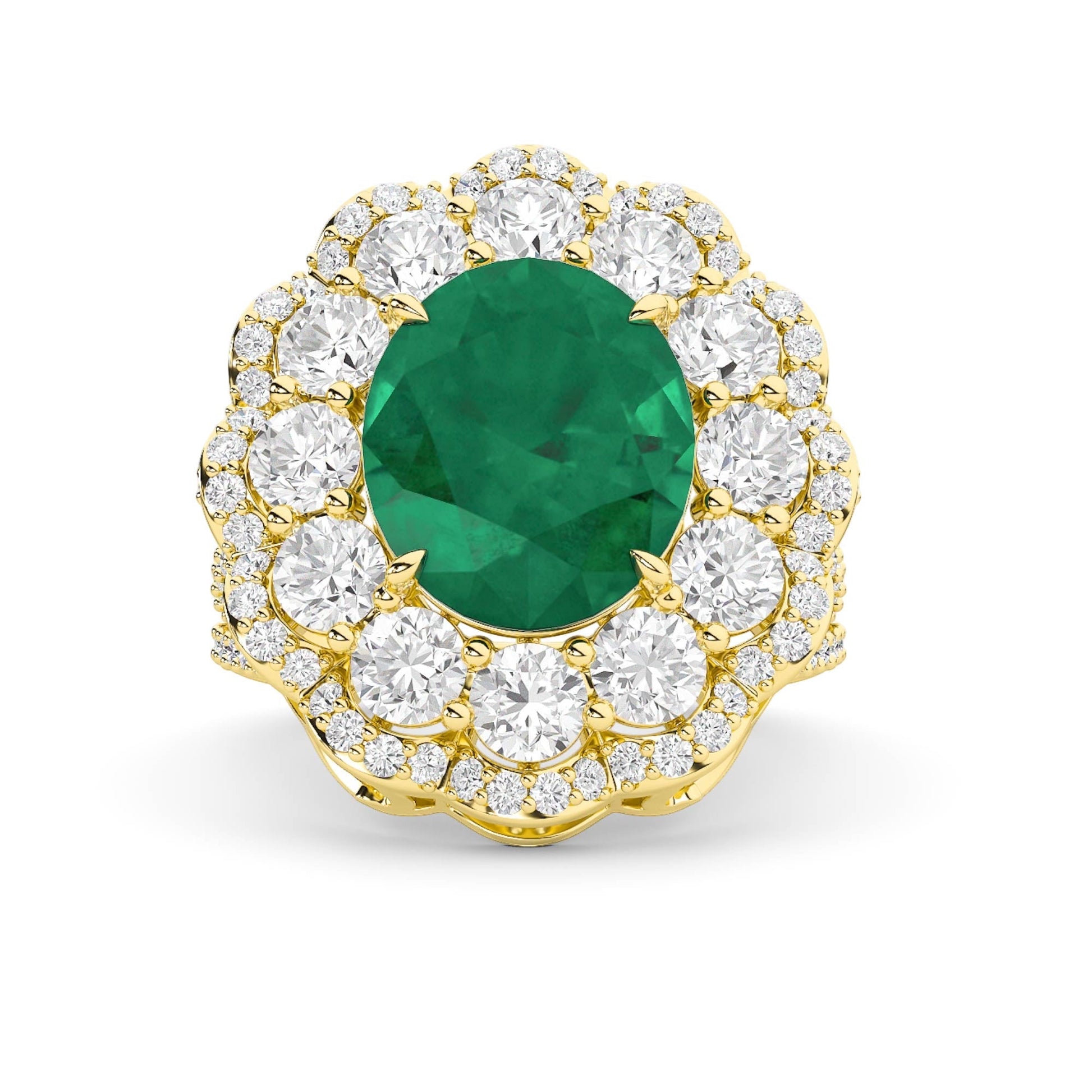 Round LG Diamond Ring