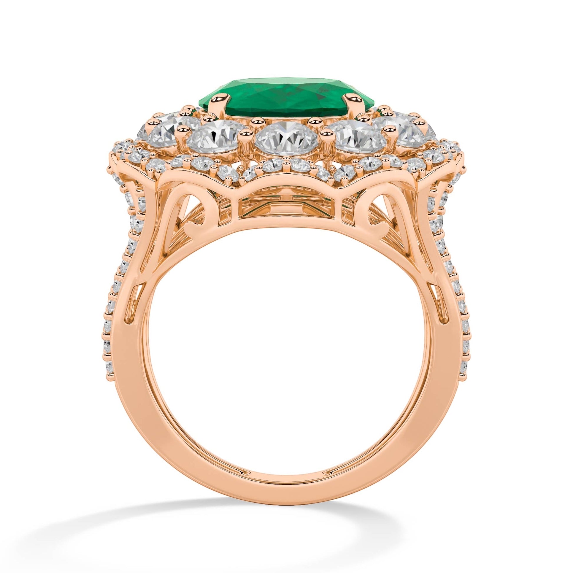 Round LG Diamond Ring