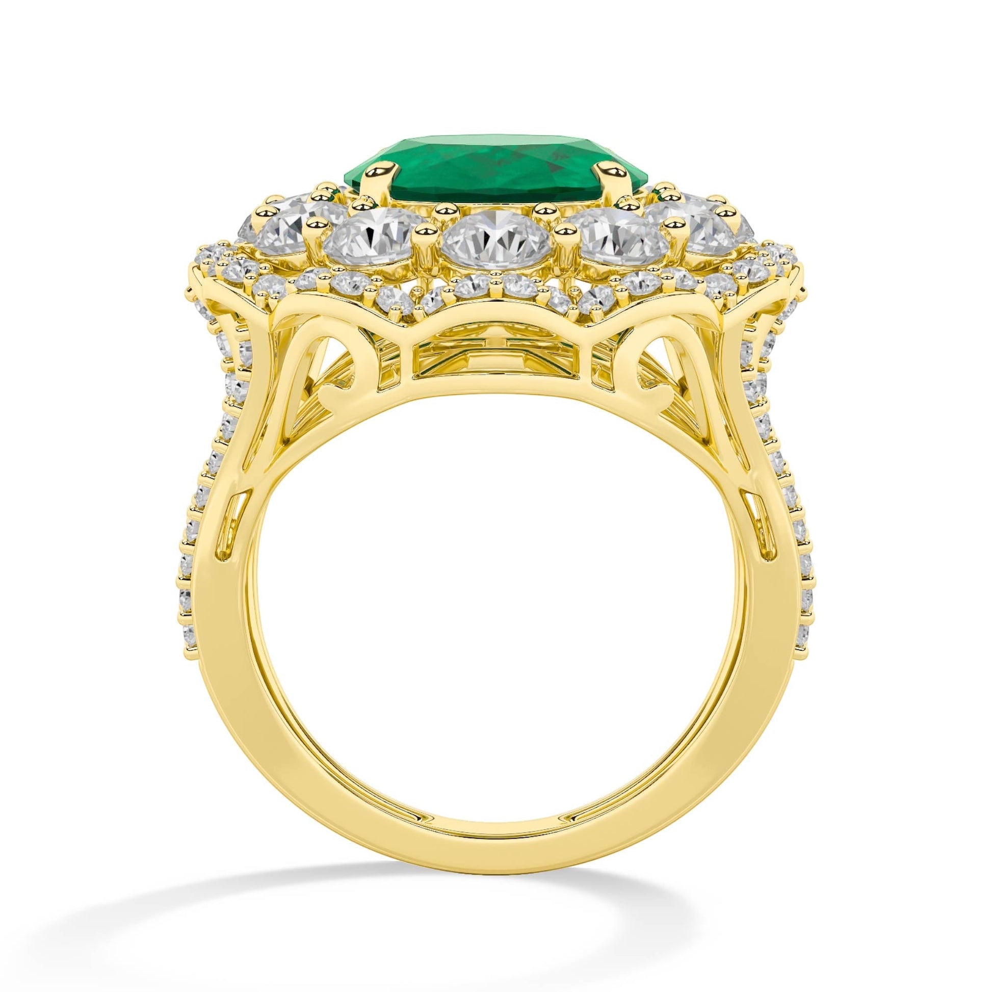 Round LG Diamond Ring