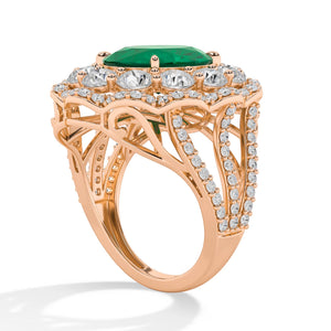 Round LG Diamond Ring