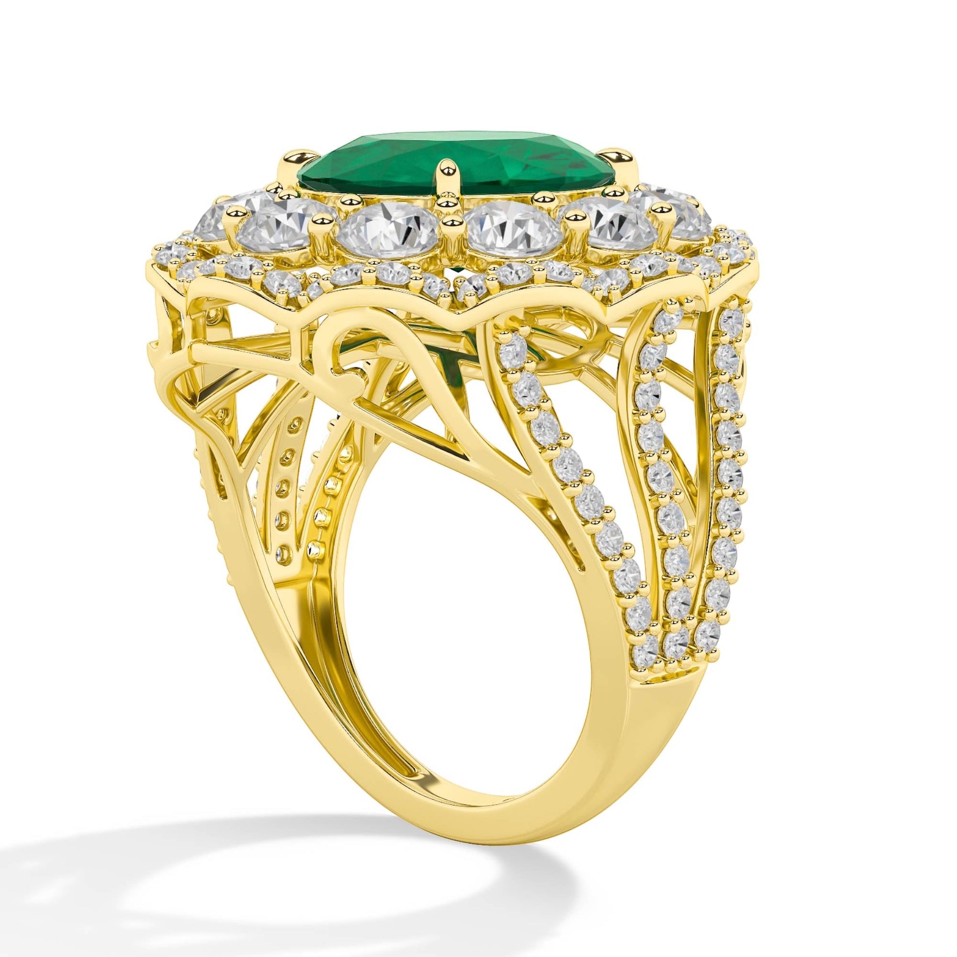 Round LG Diamond Ring