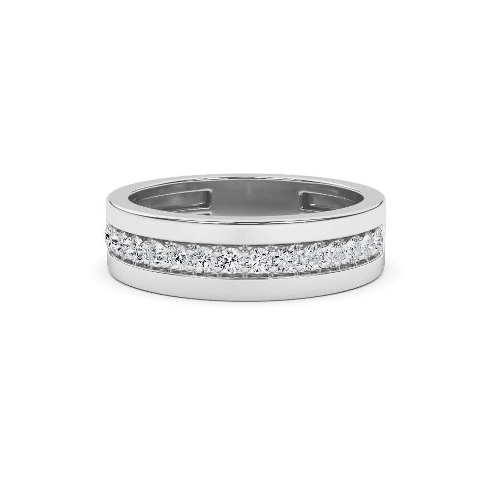 18K Lab-Grown Diamond Ring – MLR00542 - Product view