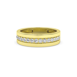 18K Lab-Grown Diamond Ring – MLR00542 - Product view