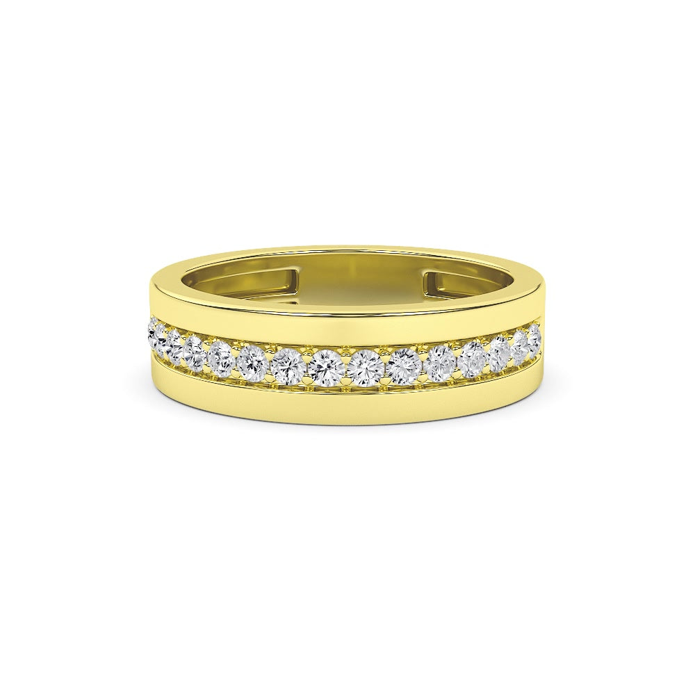 18K Lab-Grown Diamond Ring – MLR00542 - Product view