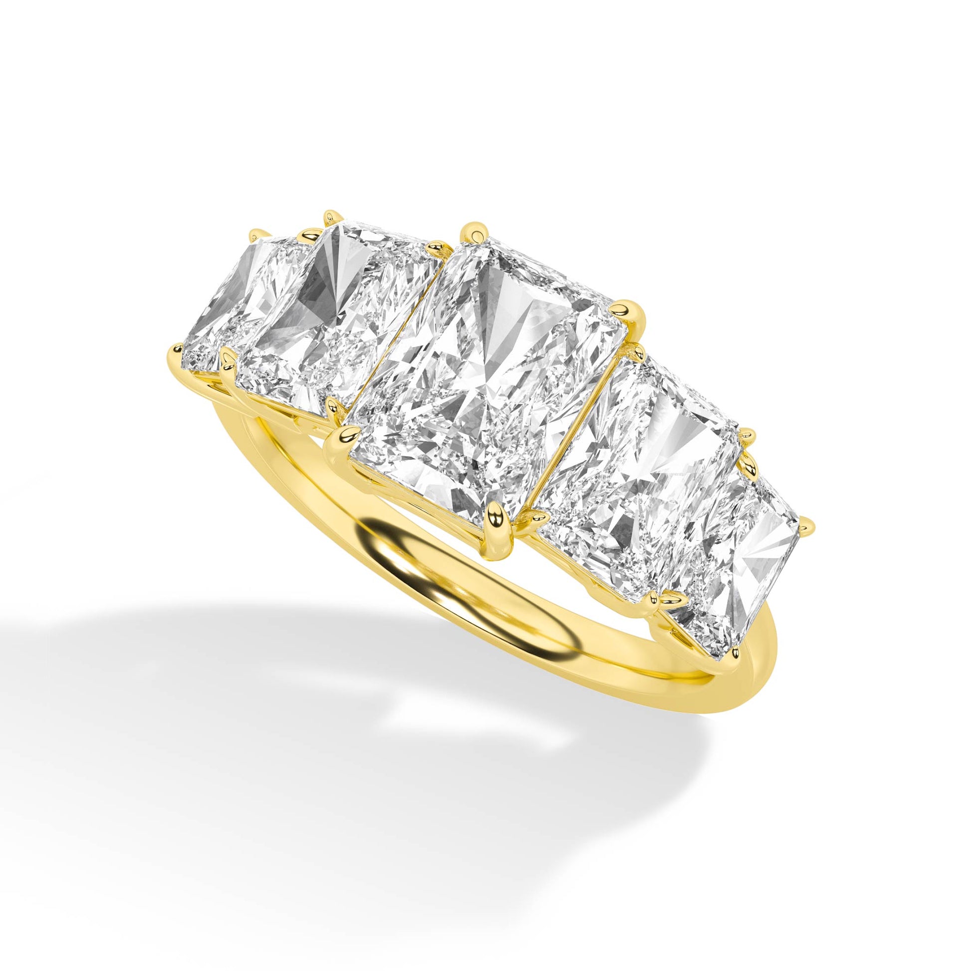 MLR00635 lab-grown diamond ring