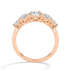 MLR00635 lab-grown diamond ring