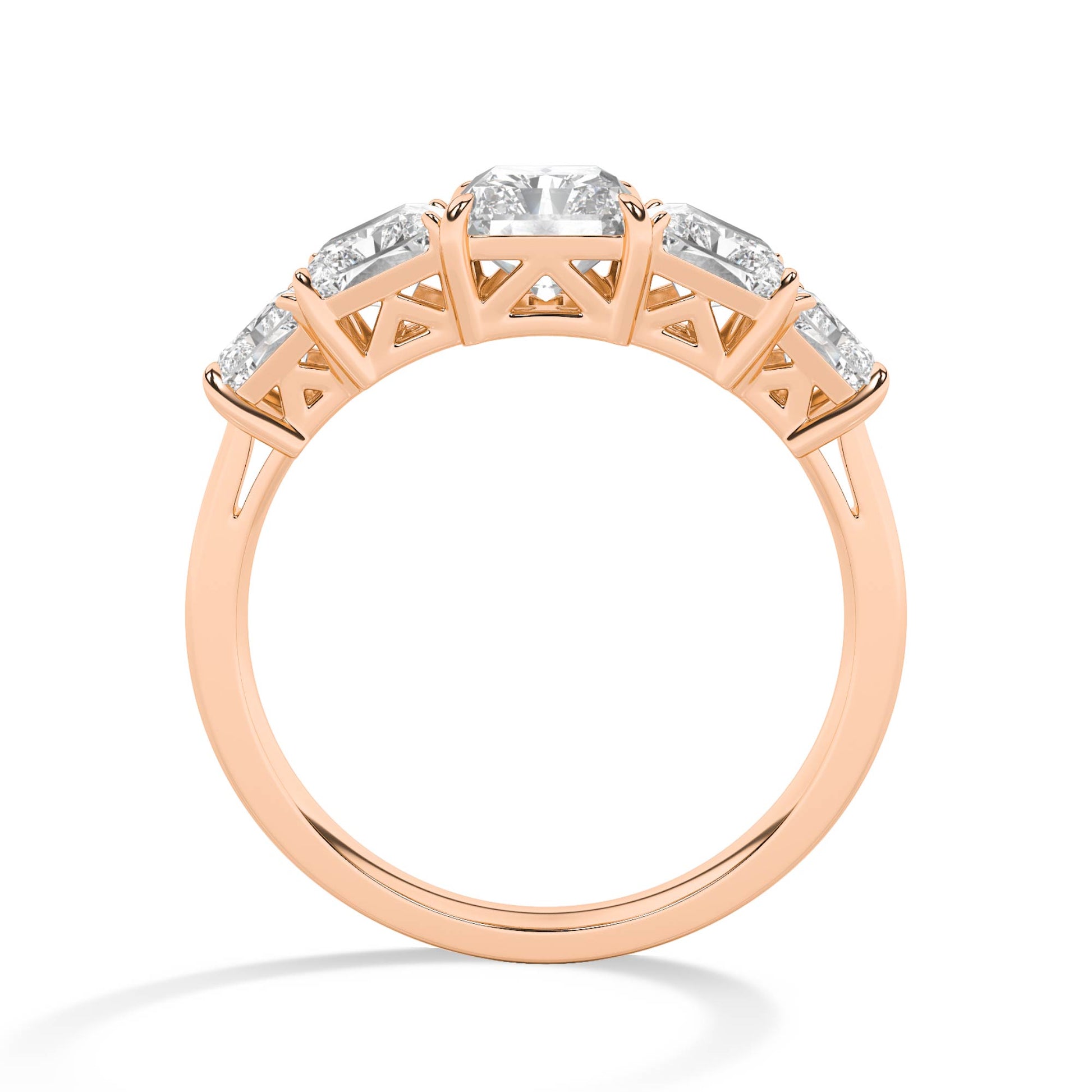 MLR00635 lab-grown diamond ring