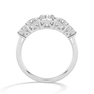 MLR00635 lab-grown diamond ring