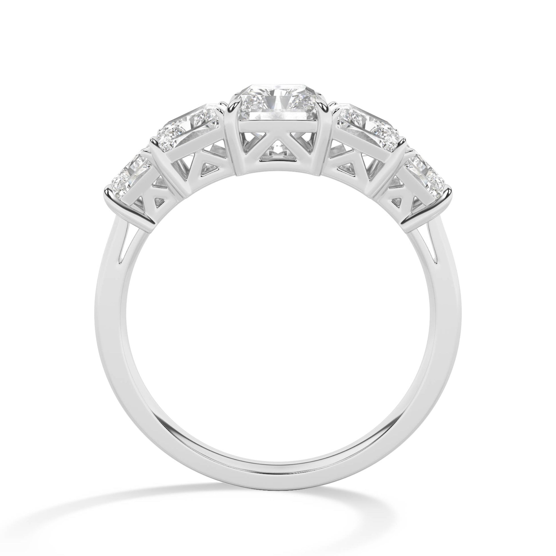 MLR00635 lab-grown diamond ring