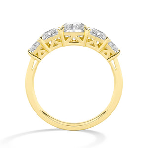 MLR00635 lab-grown diamond ring