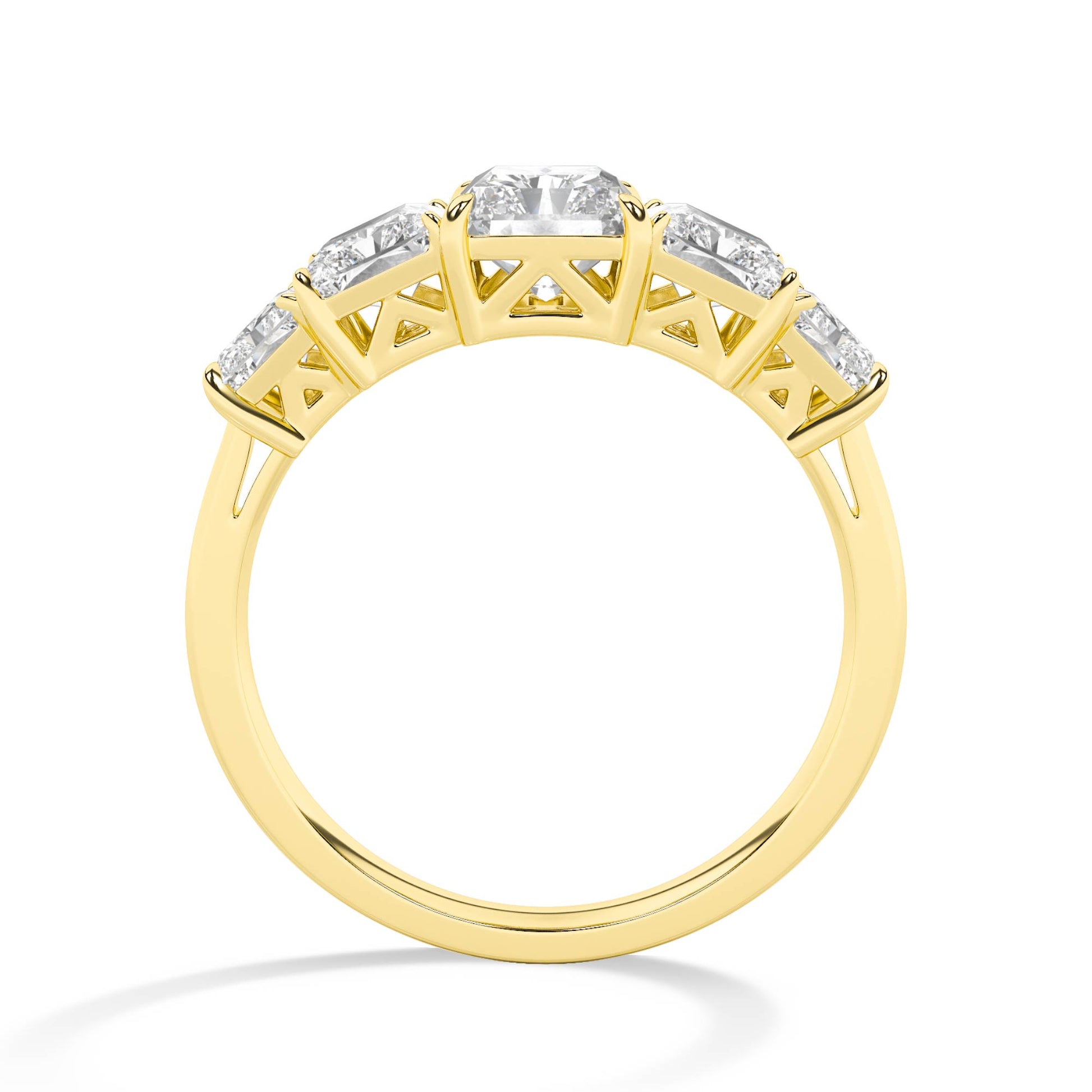 MLR00635 lab-grown diamond ring