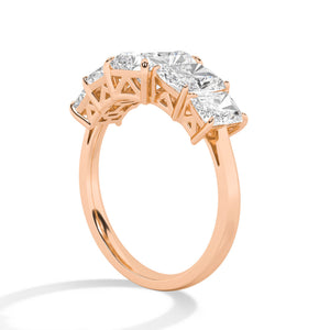MLR00635 lab-grown diamond ring