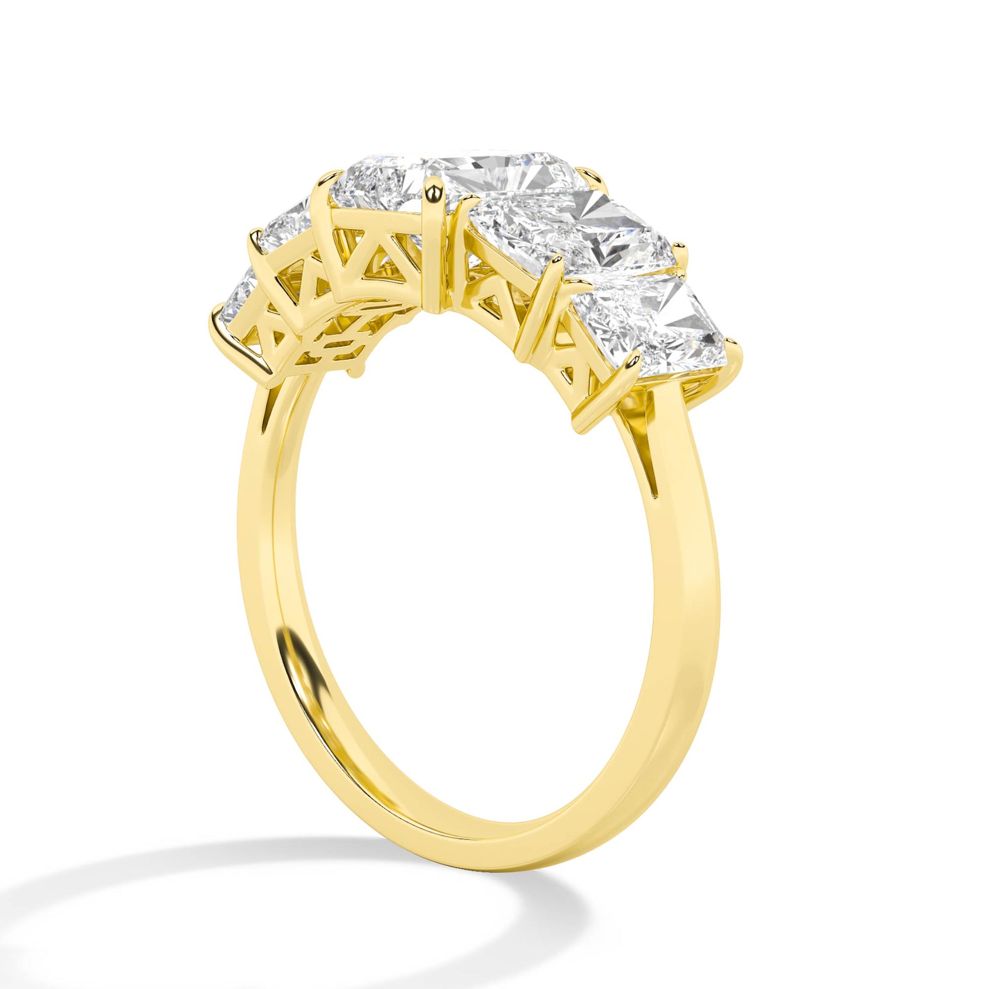 MLR00635 lab-grown diamond ring