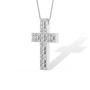 Pendentif en diamant LG en or rose - BH Diamond Center Anvers