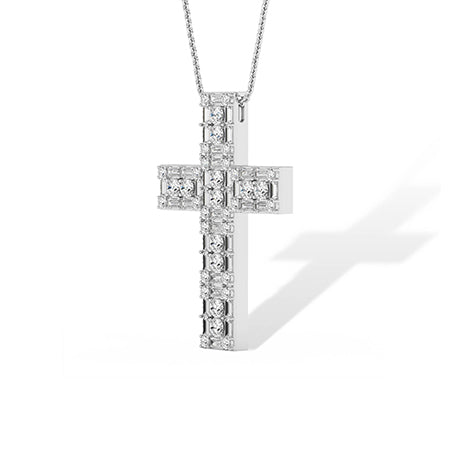 Pendentif en diamant LG en or rose - BH Diamond Center Anvers