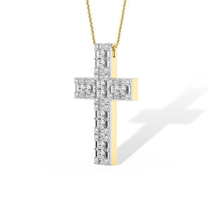 Pendentif en diamant LG en or rose - BH Diamond Center Anvers