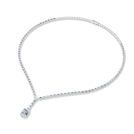 LG Diamond Necklace in Rose Gold - BH Diamond Center Antwerp
