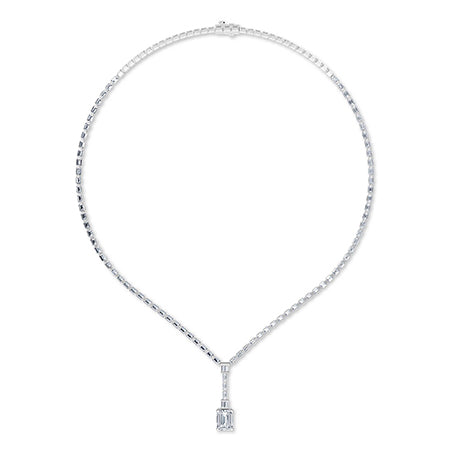 LG Diamond Necklace in Rose Gold - BH Diamond Center Antwerp