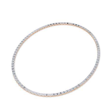 LG Diamond Necklace in White Gold - BH Diamond Center Antwerp