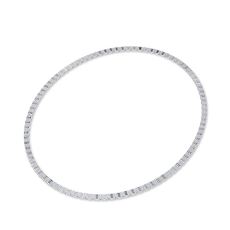 LG Diamond Necklace in Rose Gold - BH Diamond Center Antwerp