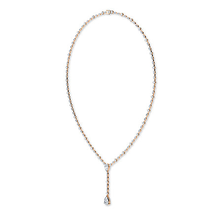 Marquise LG Diamond Necklace – NK66697-1 - Rose Gold