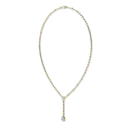Marquise LG Diamond Necklace – NK66697-1 - Yellow Gold