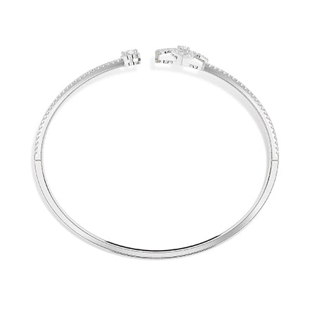 Oval LG Diamond Bracelet in Rose Gold - BH Diamond Center Antwerp