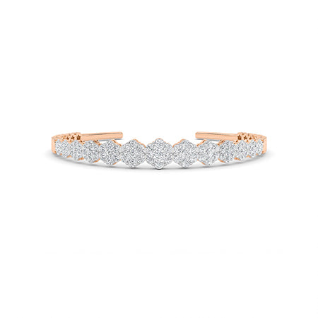 LG Diamond Bracelet in Yellow Gold - BH Diamond Center Antwerp