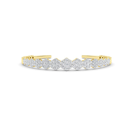 LG Diamond Bracelet in Yellow Gold - BH Diamond Center Antwerp