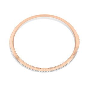 Baguette Lab-Grown Diamond Bracelet 18K Gold - Rose Gold Top
