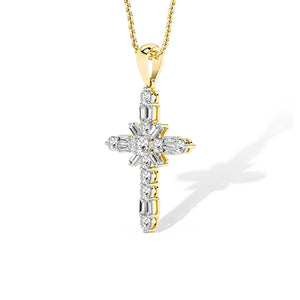 Rond LG diamanten hanger in Roségoud - BH Diamond Center Antwerpen